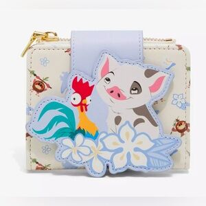 Disney Movie “Moana 2” Pua & Heihei Flap Wallet
